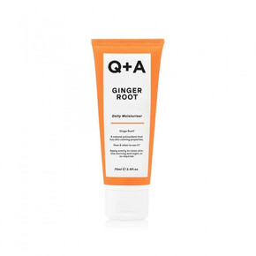 Увлажняющий крем для лица c корнем имбиря Q+A Ginger Root Daily Moisturiser 75 мл Изображение