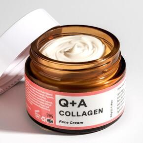 Питательный крем для обезвоженной кожи с коллагеном Q+A Collagen Face Cream 50 мл Изображение
