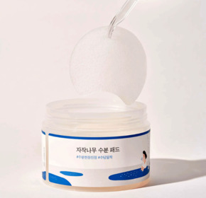 Успокаивающие пэды с берёзовым соком Round Lab Birch Juice Moisturizing Pad 80 шт Изображение