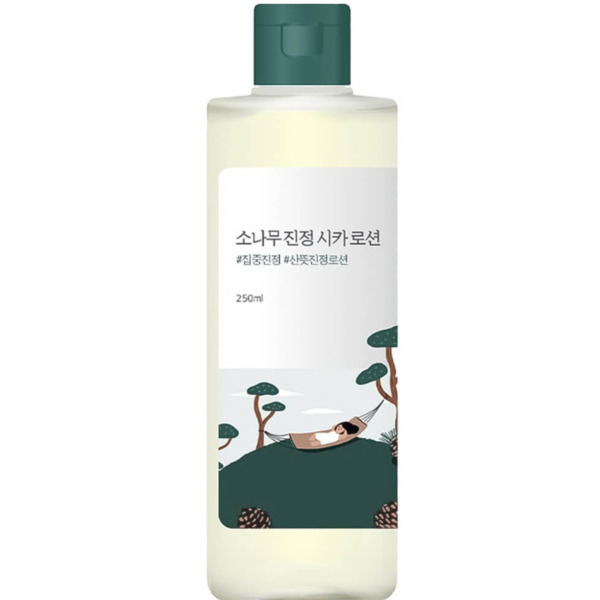 Лосьйон з екстрактами сосни та центели для проблемної шкіри Round Lab Pine Calming Cica Lotion 250 мл Зображення