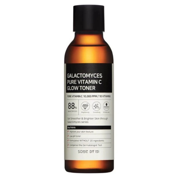 Тонер для сияния кожи Some By Mi Galactomyces Pure Vitamin C Glow Toner с витамином С и галактомисисом 200 мл Изображение