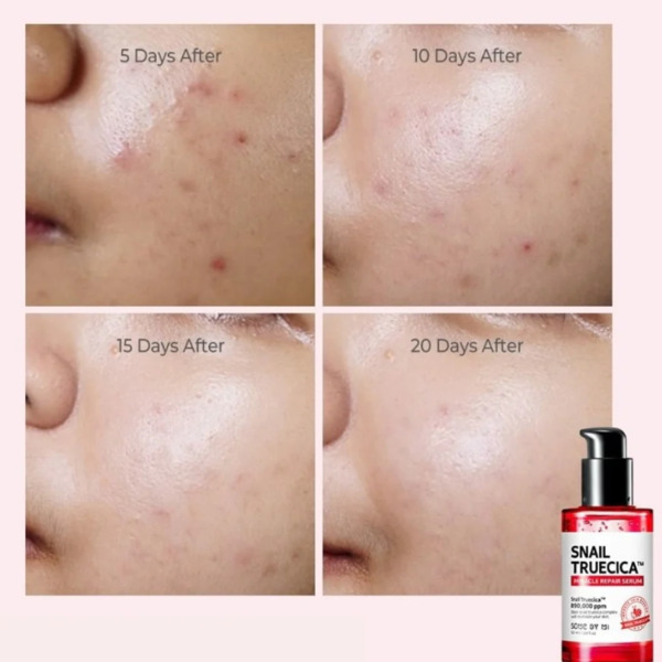 Відновлювальна сироватка з муцином чорного равлика Some By Mi Snail Truecica Miracle Repair Serum 50 мл Зображення
