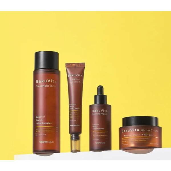 Зволожувальний тонер із бакучіолом THANK YOU FARMER BaKuVita Treatment Toner 200 мл Зображення