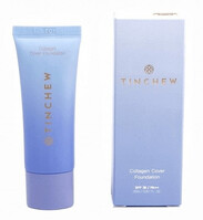 Універсальний тональний крем із колагеном Tinchew Collagen Cover Foundation SPF 36/PA++ №21 Vanilla 20 мл Зображення