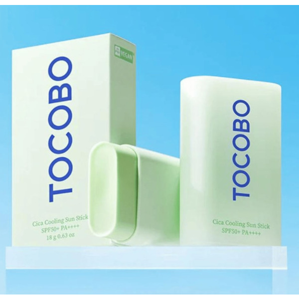 Сонцезахисний стік з охолоджувальним ефектом TOCOBO CICA COOLING SUN STICK SPF50+ PA++++ Зображення