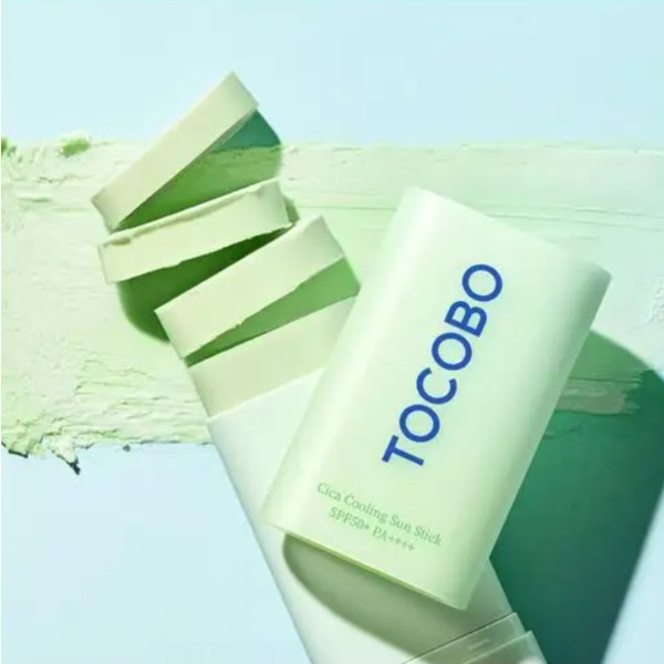 Сонцезахисний стік з охолоджувальним ефектом TOCOBO CICA COOLING SUN STICK SPF50+ PA++++ Зображення