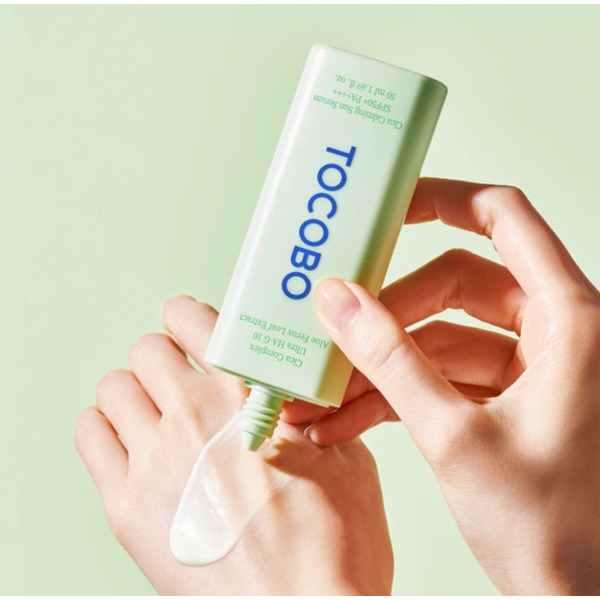 Сонцезахисна сироватка TOCOBO Cica Calming Sun Serum SPF50+ PA++++ 50 мл Зображення