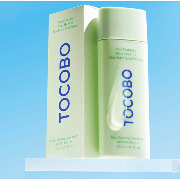 Сонцезахисна сироватка TOCOBO Cica Calming Sun Serum SPF50+ PA++++ 50 мл Зображення