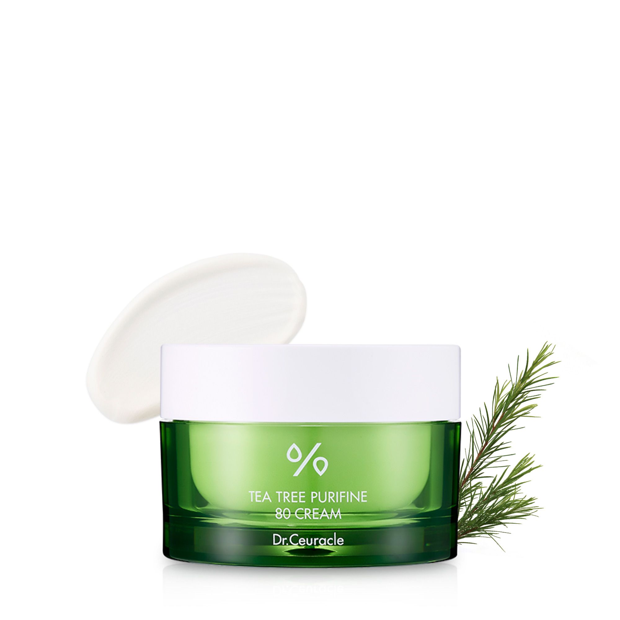 Крем для обличчя з екстрактом чайного дерева Dr.Ceuracle Tea Tree Purifine 80 Cream 50 мл Крем для обличчя з екстрактом чайного дерева Dr.Ceuracle Tea Tree Purifine 80 Cream 50 мл