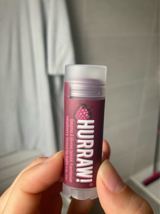 Бальзам для губ Малина Hurraw! Raspberry Tinted Lip Balm 4,8г Бальзам для губ Малина Hurraw! Raspberry Tinted Lip Balm 4,8г