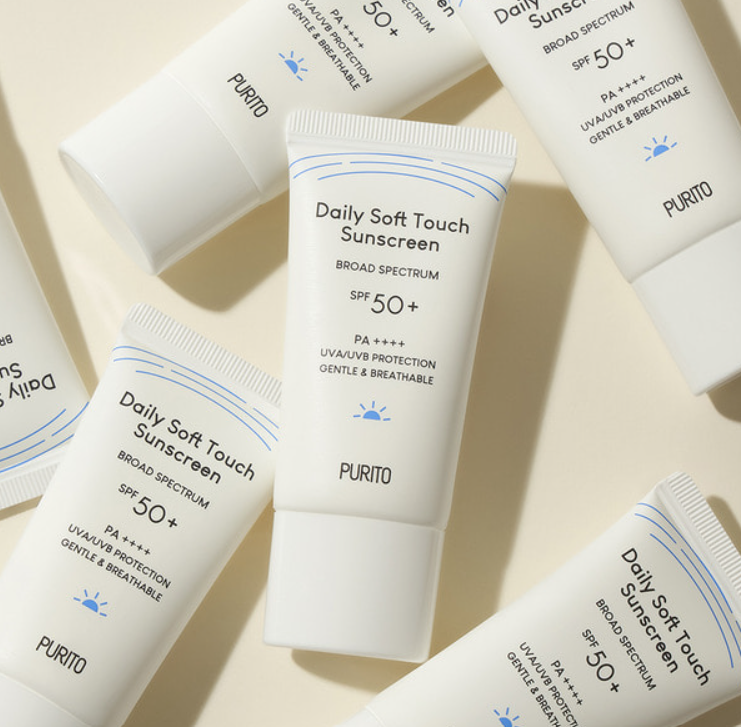 Солнцезащитный крем Purito Seoul Daily Soft Touch Sunscreen SPF 50 PA++++ тревел версия